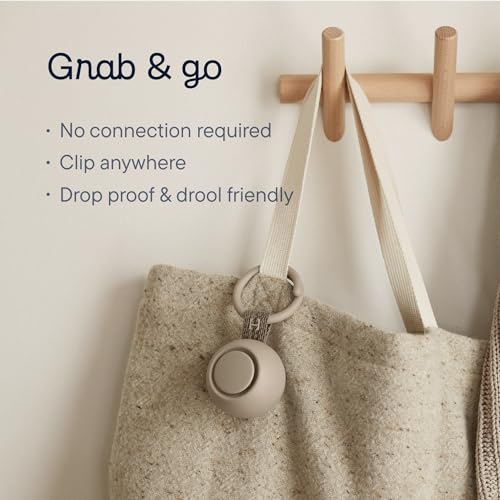 Hatch Baby Hatch Go | Portable Sound Machine for Babies and Kids | Sleep Soother | 10 Soothing Sounds | White Noise | Shush | Travel | Registry Gift | Baby Shower | Clips on Stroller | Mint - Image 4