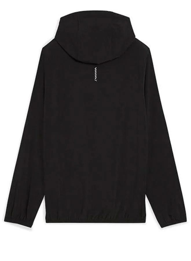 Puma PUMA Black Running Velocity Woven Hoodie for Women | Best Price UAE