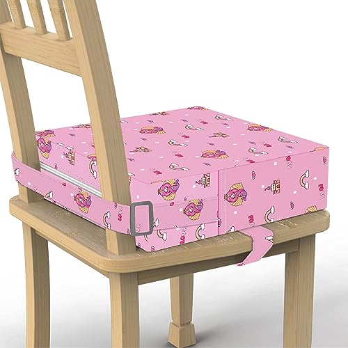 SMZCTYI Toddler Booster Seat for Dining Table Portable Kids Booster with Adjustable Safety Buckles NonSlip Bottom Travel Cushion - Image 1