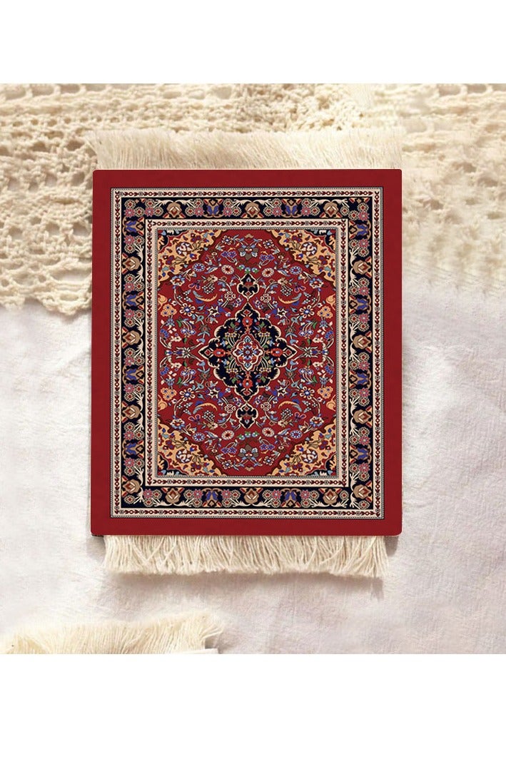 Elegant and Functional Coffee Coaster, Persian-Style Mouse Pad, Tea and Coffee Coaster – Slip-Resistant Rubber Base, Smooth Surface, Durable and Spill-Proof – Perfect for Coffee and Tea Lovers  - Image 3