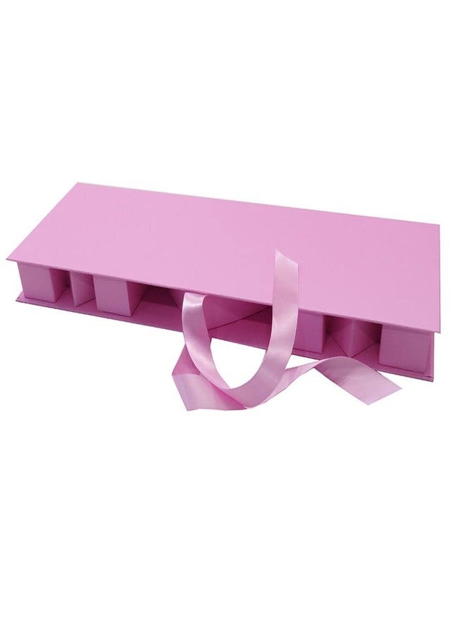 WENPACK Empty Flower Gift Box Mother's Day MOM Cardboard Letter Shaped Fillable Chocolate Strawberry Candy Packaging (MOMpink) - Image 4