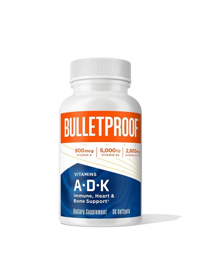 Bulletproof Vitamins Adk 30 Ct  - Image 1