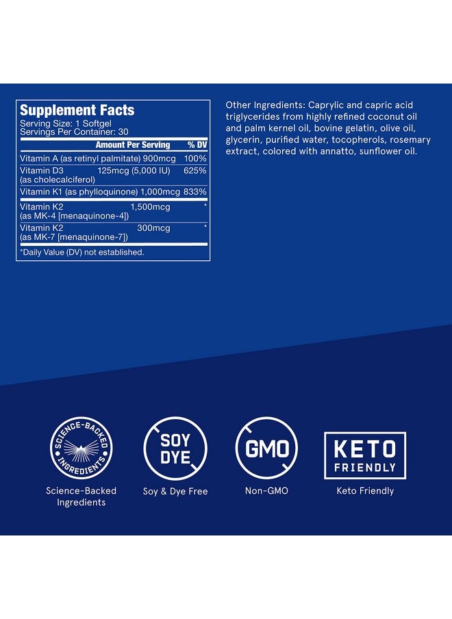 Bulletproof Vitamins Adk 30 Ct  - Image 3