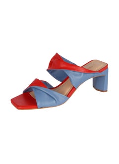 CARRANO Carrano Ladies Open Mule Duo Twist Thin Heel Leather 341019 Cab0769  - Image 3