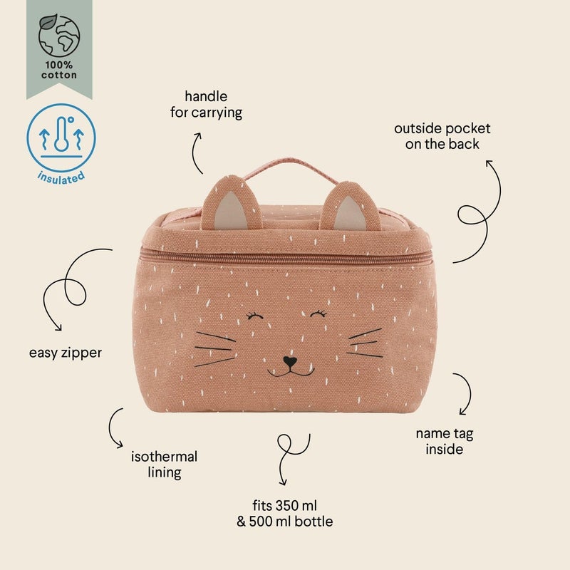 Trixie Mrs. Cat Thermal Lunch Box - Rose - Image 3
