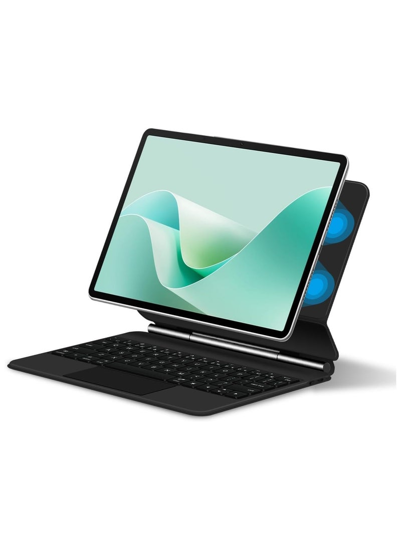 General Magic Smart Bluetooth Keyboard Case Compatible with Honor MagicPad 2 12.3-inch 2024 with Trackpad RGB Keyboard  - Image 4