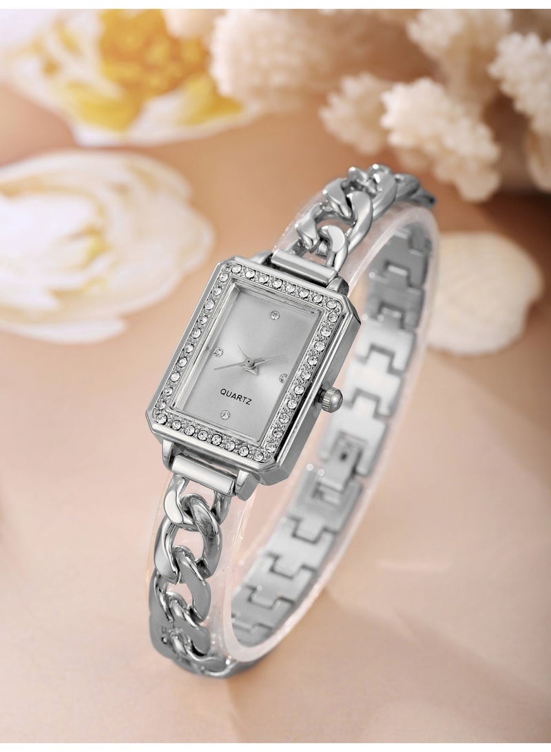 3pcs lady's elegant and exquisite watch set, grand and versatile, suitable for wearing in multiple scenes, as a holiday birthday gift for girlfriend/sisters/mother - Image 3