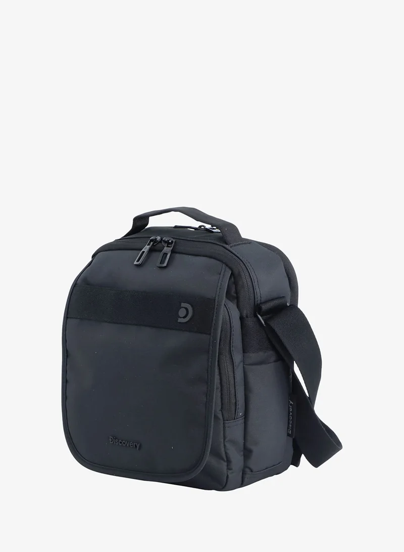 Discovery Downtown Messenger Crossbody Bag – iPad-Compatible Eco Bag with Organizer Compartment, RFID Pocket & Adjustable Strap | Work, Travel & Daily Use