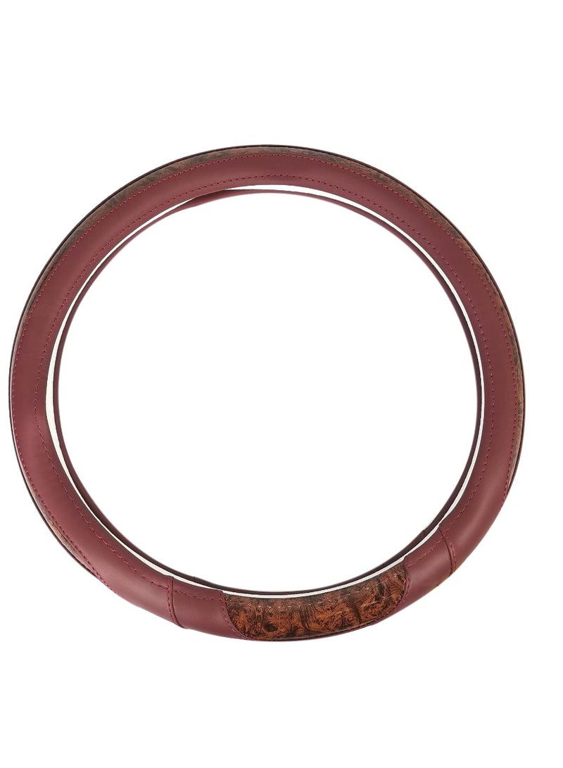 3XR Car Steering Cover Good Grip Dual Tone Steering Wheel Cover Decoration For Universal Cars 3XR-H3144 - Image 2