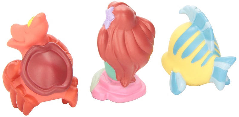 The First Years Disney The Little Mermaid Squirties Baby Bath Toys - Squishy Toddler Toys for Bath, Pool, and Everyday - 3 Count - Image 2