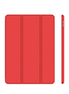 ACLIX Apple Ipad 9.7 Inch Slim folio Stand for iPad Air 2 Case Smart A1566 A1567 PVC Smart Auto-Sleep Protective Cover for iPad Air 2 Cover (Red)  - Image 1