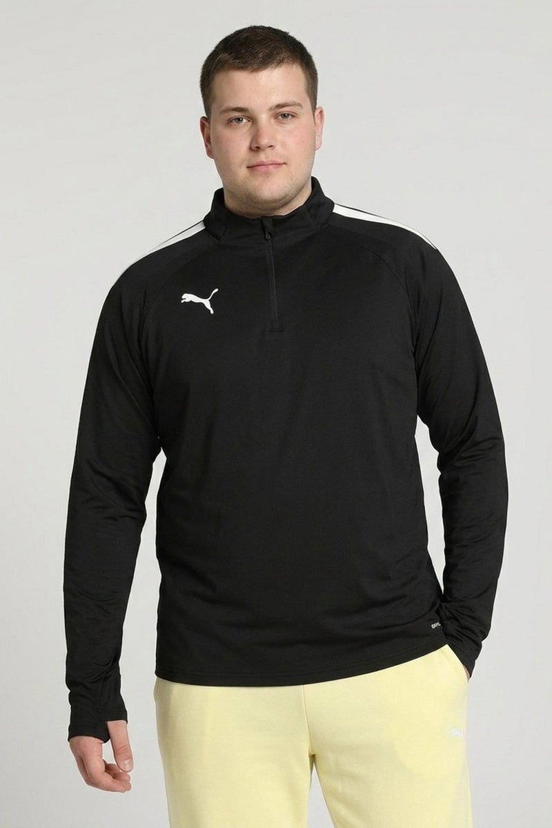 PUMA Men Sportswear Fit Long Sleeve Outdoor Sweatshirt, Black - Image 1