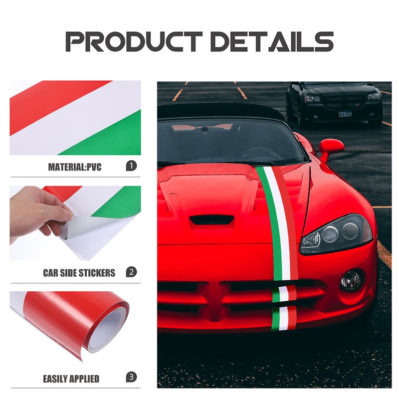 Universal Car Body Side Skirt Sticker Pvc Vinyl Decals Self-Adhesive Automotive Stripe Decoration Vehicle Sticker Tape For Auto Truck - Image 2