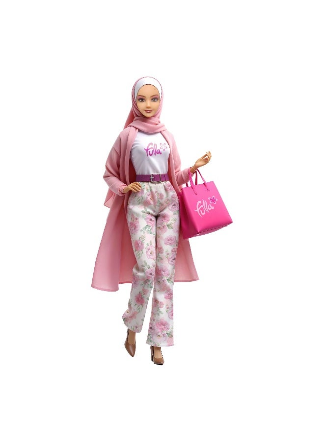 Fulla - Fulla Doll with Pink Motorbike Playset (30 cm) - Image 1