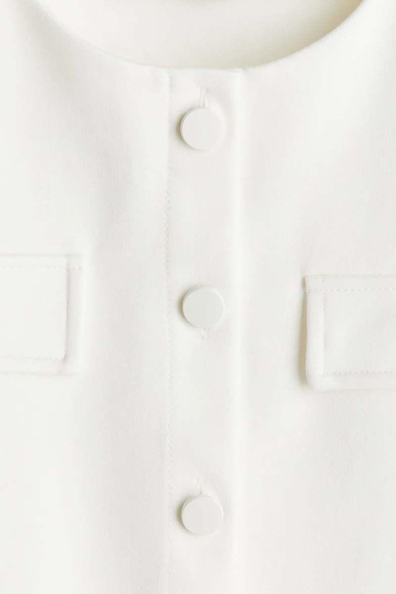 H&M Pocket-Detail Jersey Cardigan