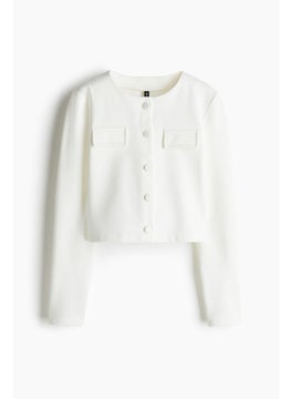 H&M Pocket-Detail Jersey Cardigan  - Image 4