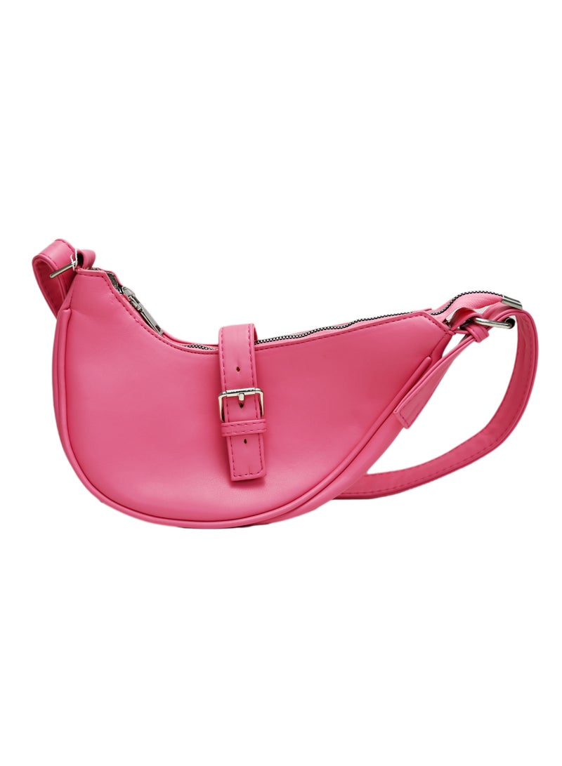 حقيبة يد نسائية بمقبض من جلد البولي يوريثان - Image 1