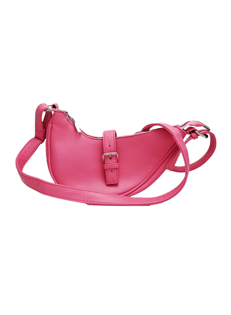 حقيبة يد نسائية بمقبض من جلد البولي يوريثان - Image 3