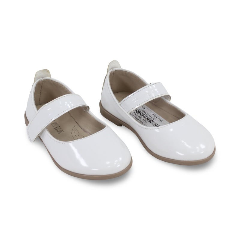 Baby Girls Leather Ballerina - Image 1