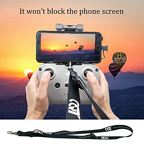 Durvient.com® Neck Strap Lanyard Buckle for DJI Mavic AIR 2 2s Mini 2 Mavic 3 DJI RC-N1 RC-N2 Remote Controller (Black) - Image 4
