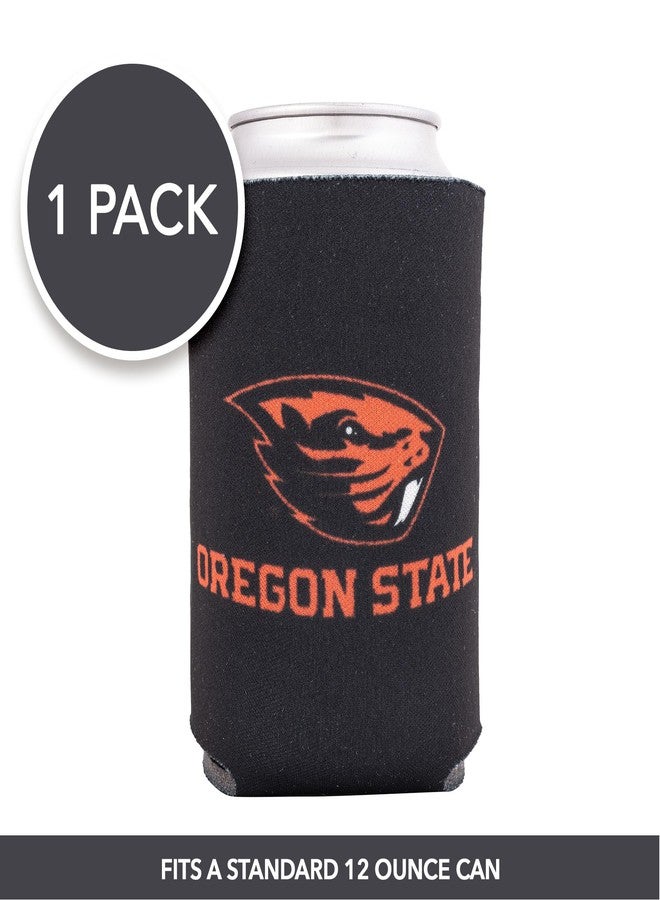 ديزرت كاكتوس حافظة علب مشروبات من جامعة ولاية أوريغون، بتصميم صبار الصحراء، من إنتاج شركة بيفرز، عبوة واحدة من الفوم، حامل علب سعة 12 أونصة، أحادي الجانب (التصميم أ). - Image 2