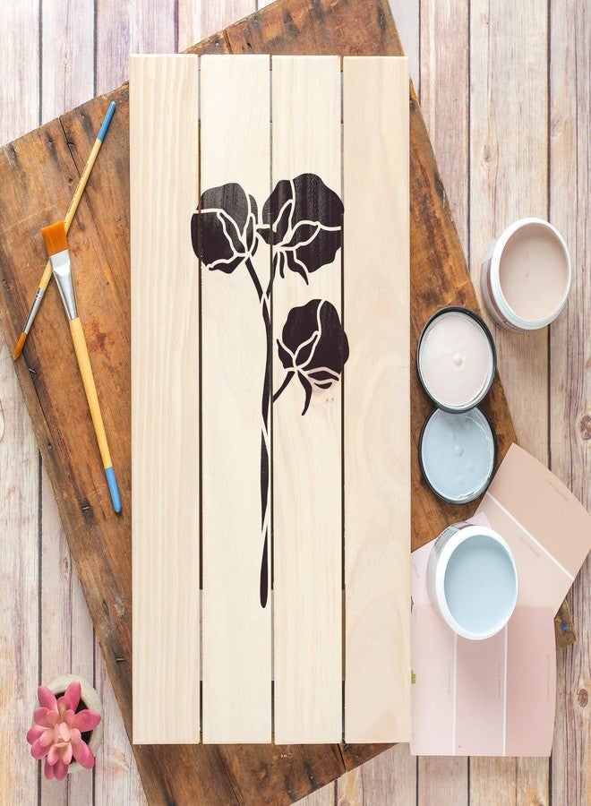 Stencil Revolution استنسل قطني - استنسلات قابلة لإعادة الاستخدام للرسم - اصنع ديكورات منزلية قطنية بنفسك - Image 3
