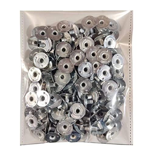 VO design Decor Art Candle Wick Sustainers | Tabs for Candle Making | Base DIY Steel Holder 4 mm Diameter - 100 Pcs - Image 3