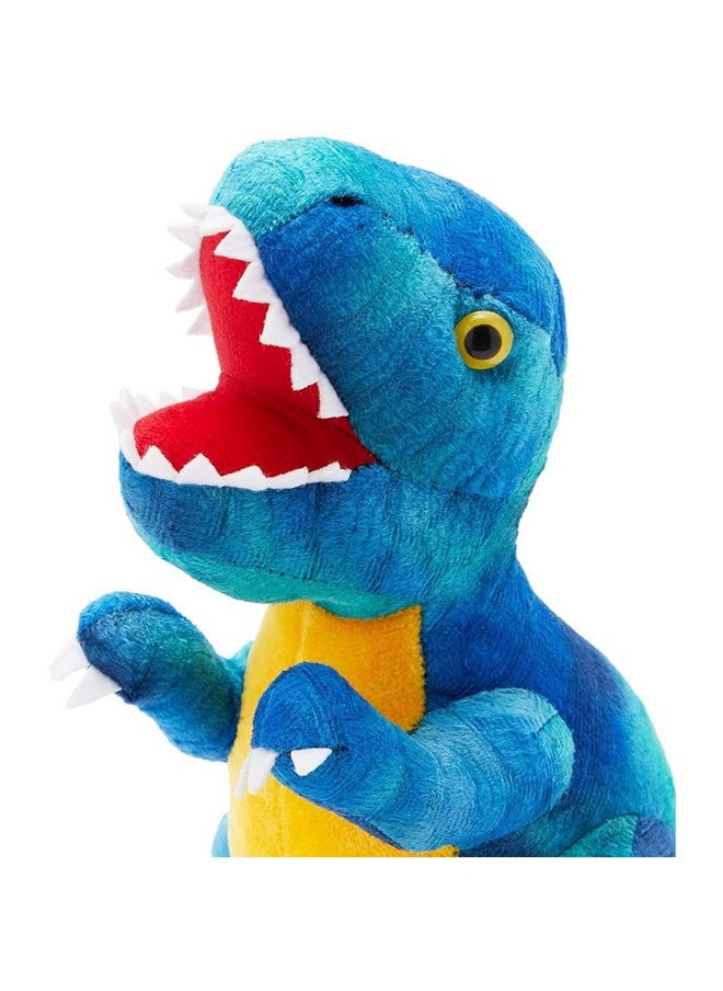 Blue Panda - Soft T-Rex Themed Stuffed Animal, Comfort Plush Toys For Gifts, Collectibles, 10 Inches - Image 1