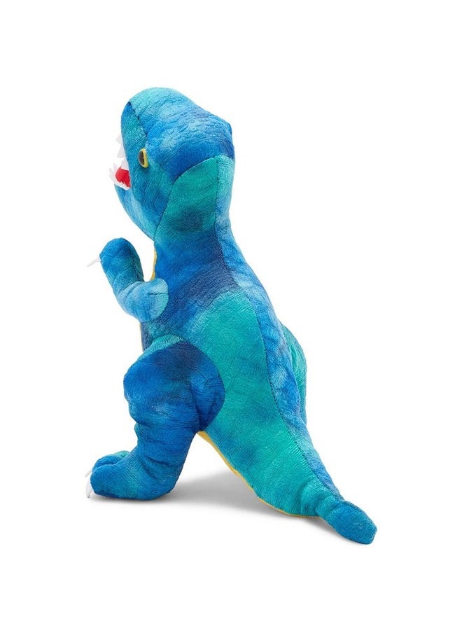 Blue Panda - Soft T-Rex Themed Stuffed Animal, Comfort Plush Toys For Gifts, Collectibles, 10 Inches - Image 1