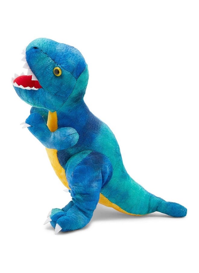 Blue Panda - Soft T-Rex Themed Stuffed Animal, Comfort Plush Toys For Gifts, Collectibles, 10 Inches - Image 1