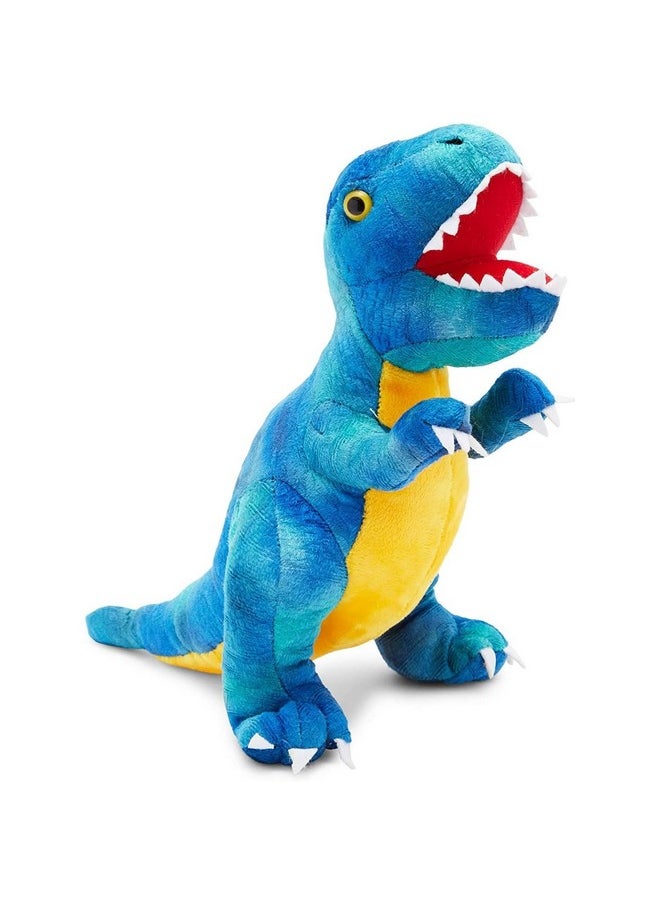 Blue Panda - Soft T-Rex Themed Stuffed Animal, Comfort Plush Toys For Gifts, Collectibles, 10 Inches - Image 1