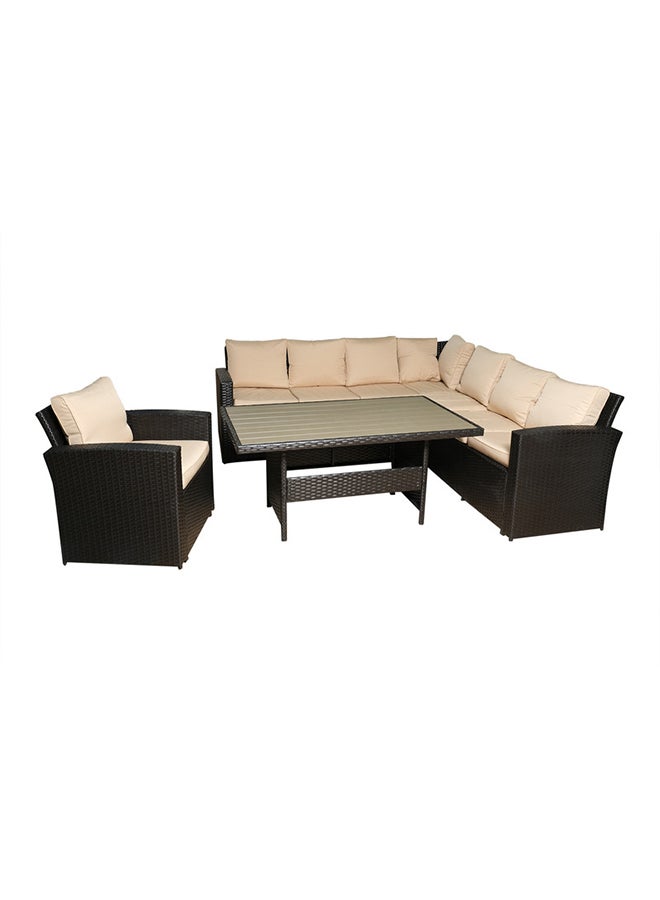 Oasis Rattan L-Shape Sofa 8 Seater  - Image 1