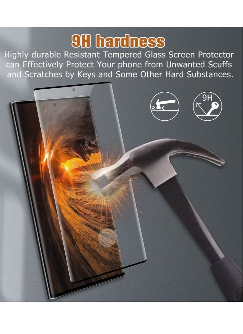 Raxoom [5-in-1]For Samsung Galaxy S23 Ultra Case,2 Packs Camera Lens Protector + 2 Packs HD Tempered Glass Screen Protector,All-Round Protection, Shockproof, Anti-Scratches Kit (S23Ultra) - Image 3