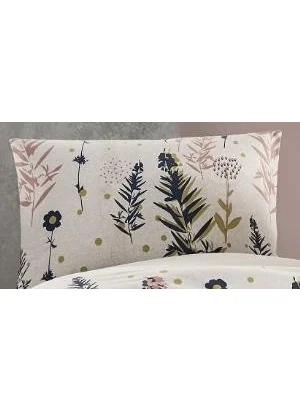 Ender Home Flower Pattern Printed Double Duvet Cover Set 200X220 Ranforce