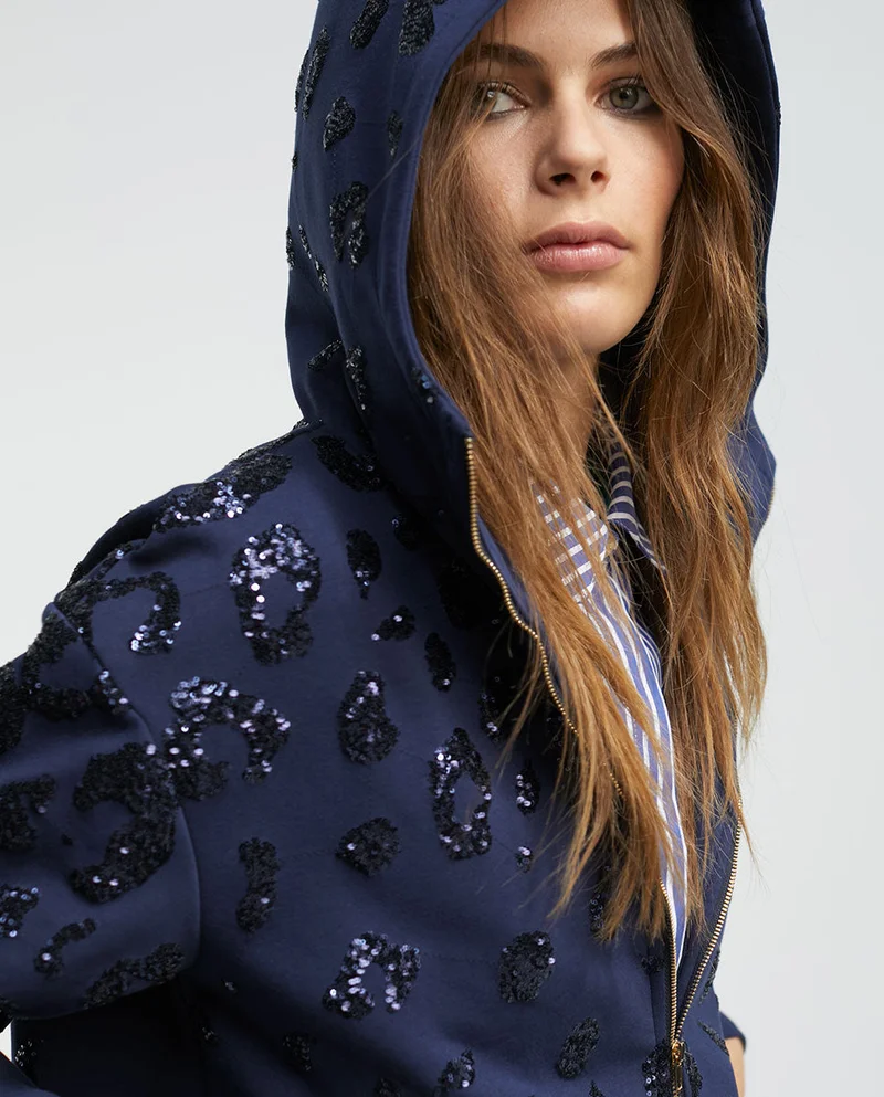 Lola Casademunt Sweatshirt with sequinned detail