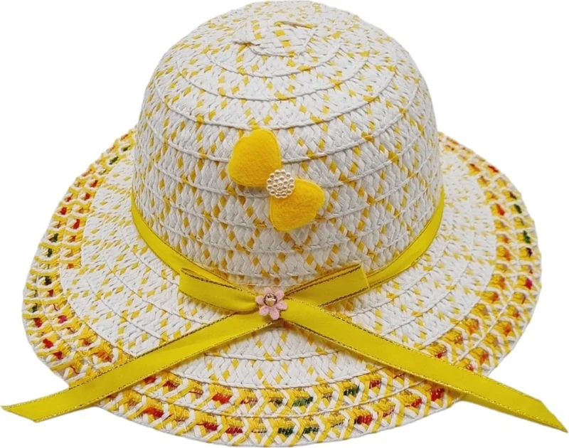 تيزجيلسين Girl 4-6 Years Summer Straw Hat