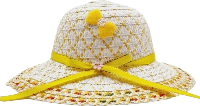 تيزجيلسين Girl 4-6 Years Summer Straw Hat