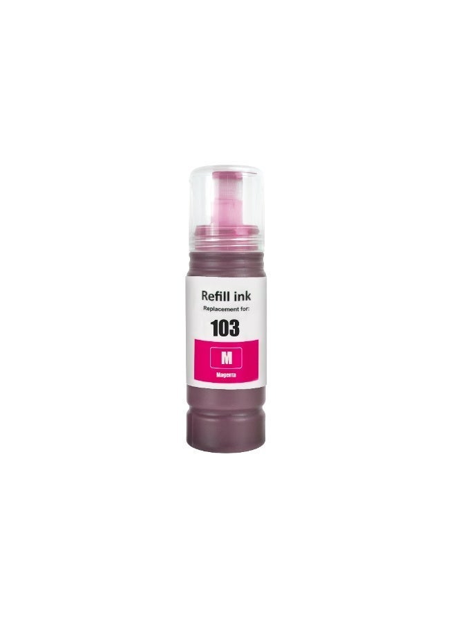 NexNova® Ink Set 103 for EcoTank 127ml for Black 70ml for each Cyan Magenta Yellow for EPSON Combo Set 4-Pack for L3252 L1110‎ L3110 L3111 L3150 L3151‎ L3156 L3160 L5190‎ - Image 4