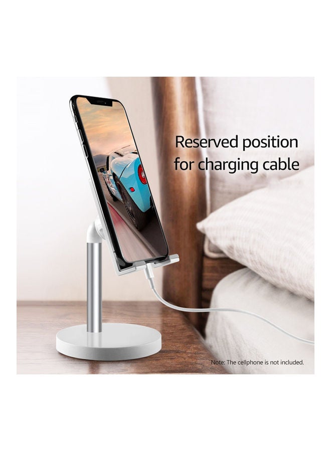 NIBEMINENT Aluminum Alloy Phone Stand for Desk / Bed Smaller than 10 Inch Pink  - Image 4