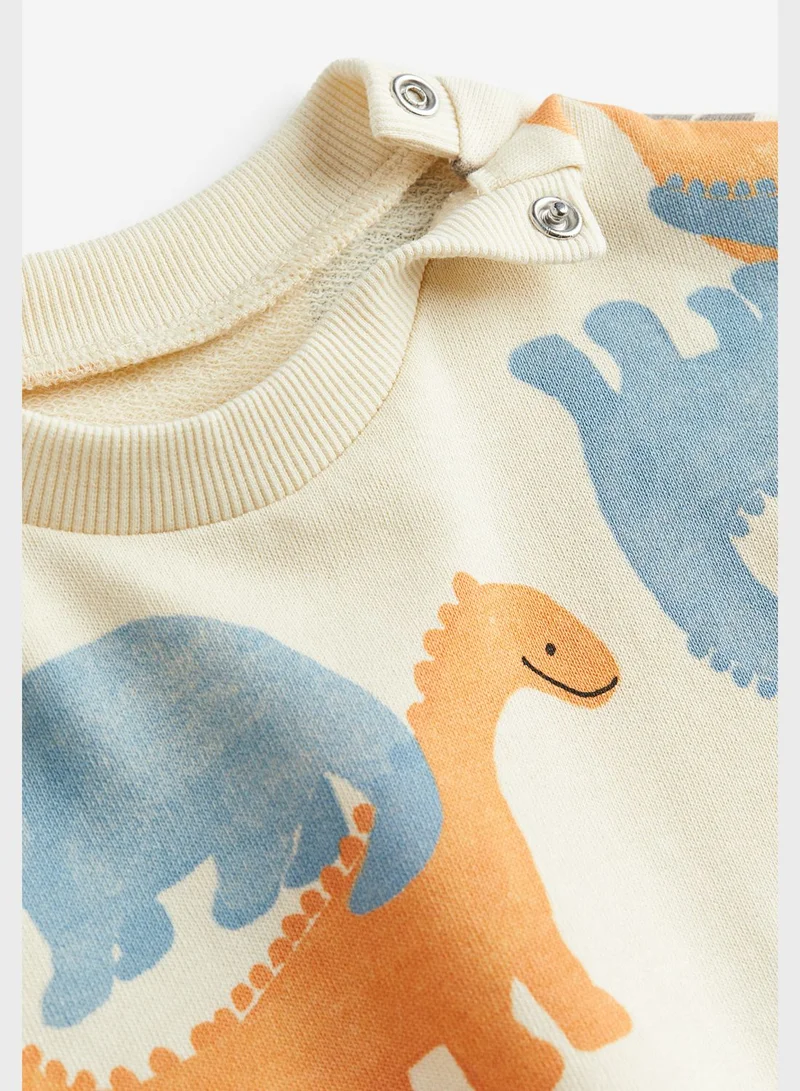H&M Infant Dino Print Sweatshirt