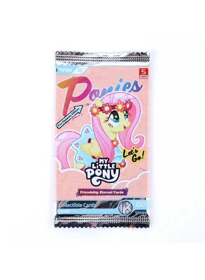Kayou Official My Little Pony Friendship Eternal Trading Cards – Fun Moments Edition Series 02 – 5-Card Booster Pack - Image 1