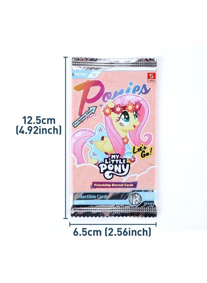 Kayou Official My Little Pony Friendship Eternal Trading Cards – Fun Moments Edition Series 02 – 5-Card Booster Pack - Image 3