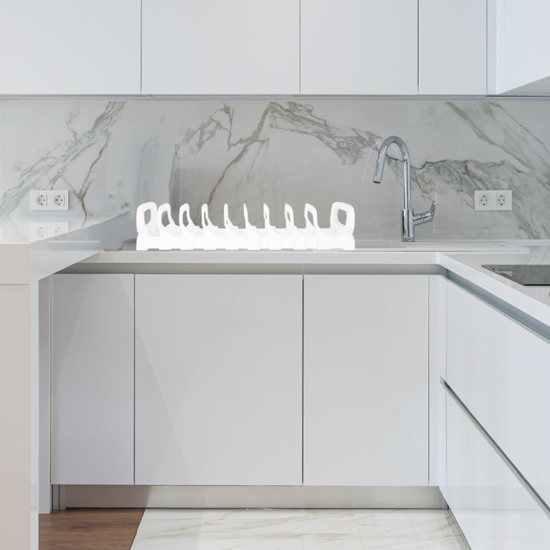 2pcs Kitchen Sink Bowls Drain Rack Dishware Storage Rack Sink Draining Rack Bowls Holder - Image 5