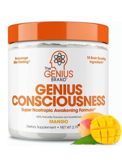 Genius Consciousness, Super Nootropic Brain Supplement Powder, Mango - pzsku/ZF91F79E0EFB1226ABA9EZ/45/_/1691509216/5895e2ff-f10b-4da7-a80c-32ca8996fcd9