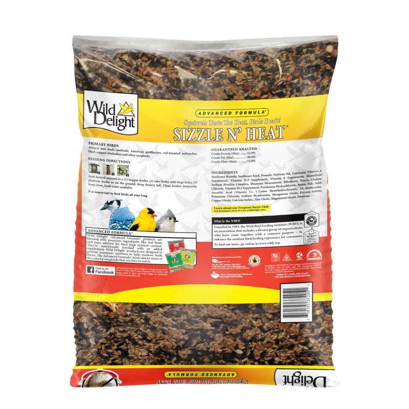 Wild Delight Sizzle N' Heat Bird Food, 5 lb (372050) - Image 3