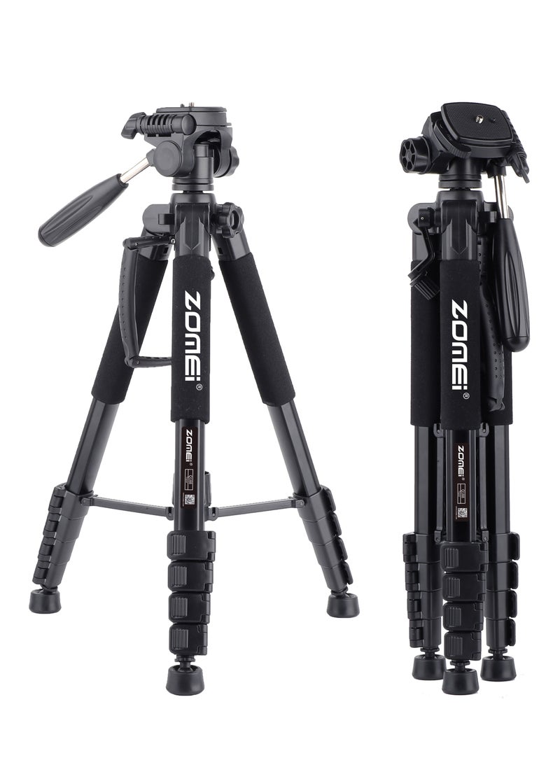 Zomei Q188 Portable Tripod,  Extendable Phone Tripod, Camera Stand With  Bluetooth and Remote control set , Mobile Stand for Making Video,black  - Image 3