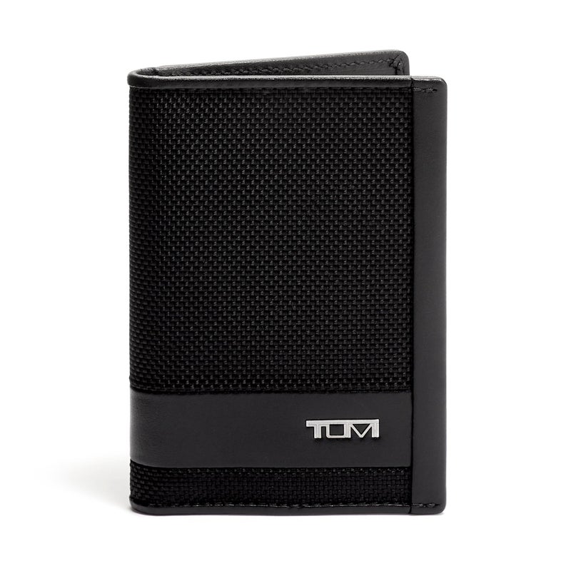 Tumi 01192274 ALPHA SLG Multi-Window Card Case Official Genuine Product, Black, One Size - Image 1