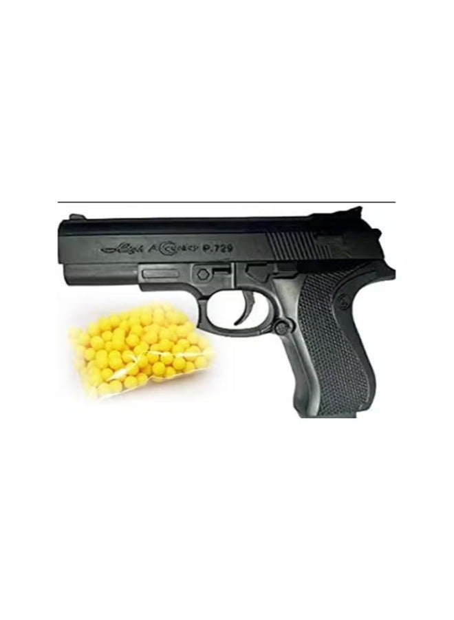 Toy Gun with 8 Round 6 mm BB Bullet 50 pc Bullet - Image 1