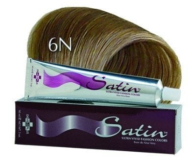 Developlus Satin Color 6N Dark Blonde 3 Ounce 88ml 6 Pack