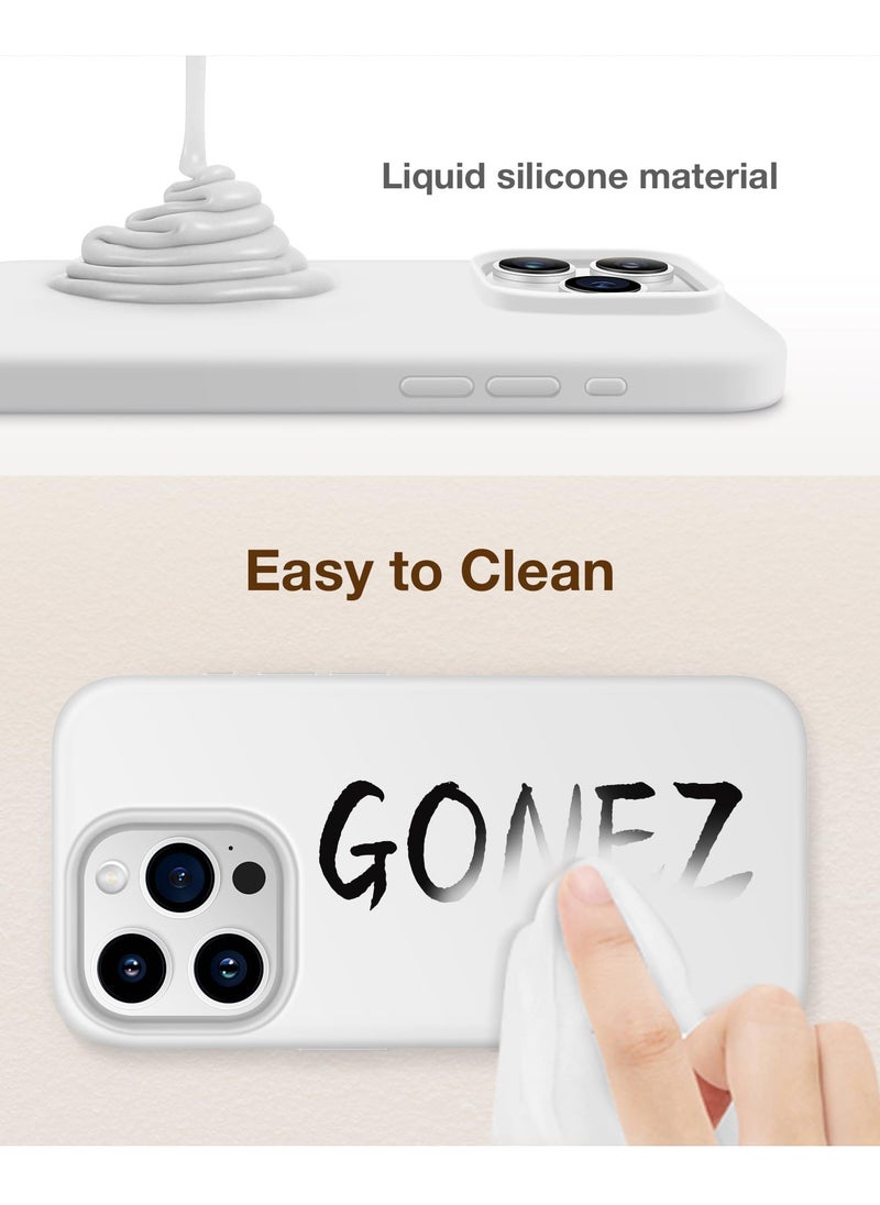 Houmt - iPhone 15 Pro Case Cover with 1Pcs Camera Protection and 1 Pcs Screen Protector Compatible with iPhone 15 Pro Liquid Soft Silicone Inside Microfiber Lining Slim Thin Protective Cover - Image 1